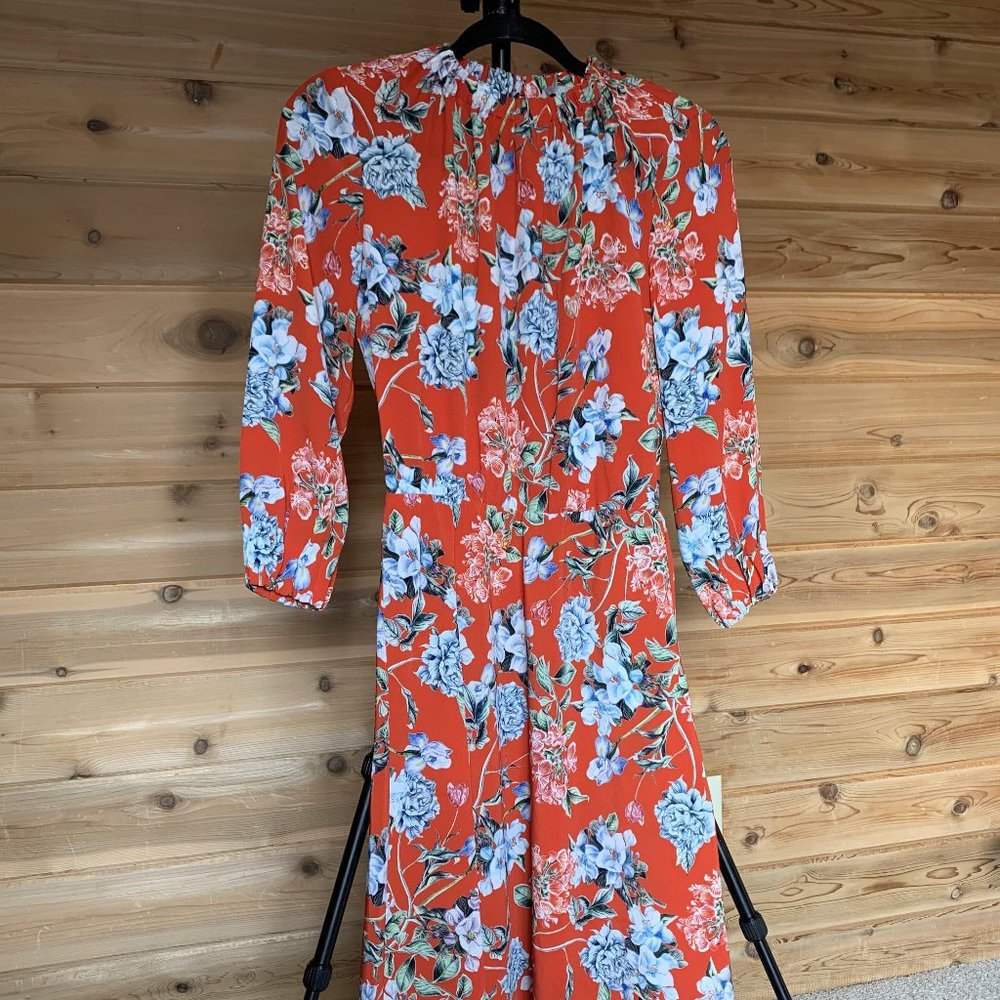 H&M Floral Coral Dress